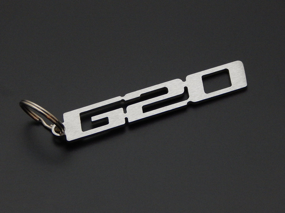 BMW 3er G20 Fahrer Keychain Stainless Steel brushed – DisagrEE