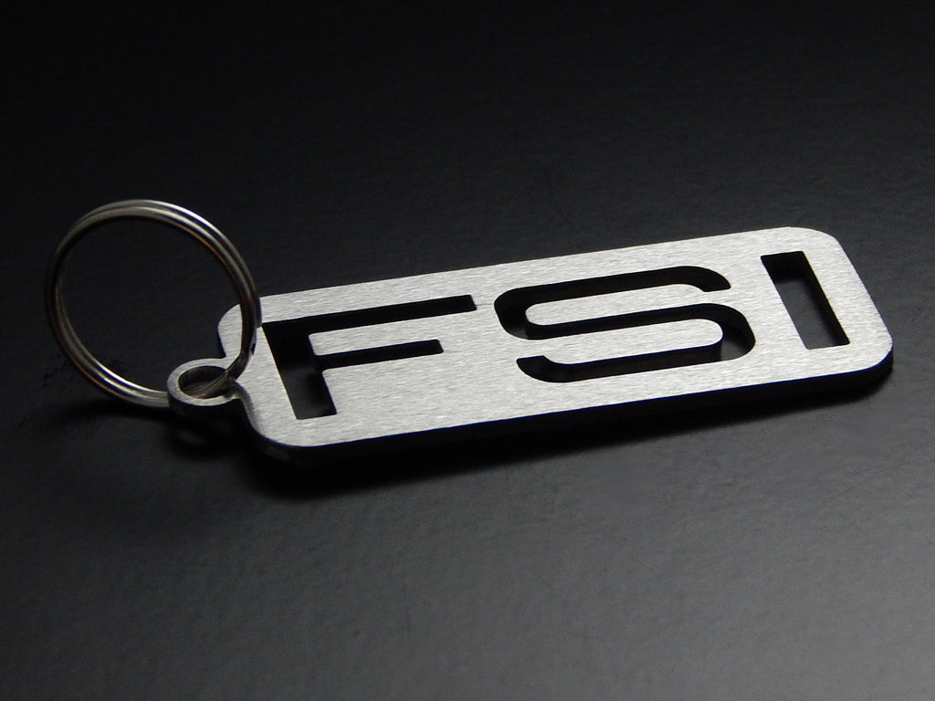 VAG FSI Fahrer Keychain Stainless Steel brushed – DisagrEE