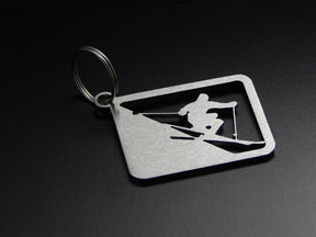 keychain - Schlüsselanhänger - Skifahrer - DisagrEE Germany